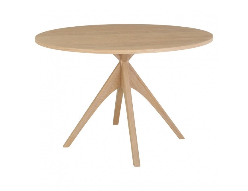 austin 4 seater oak round dining table