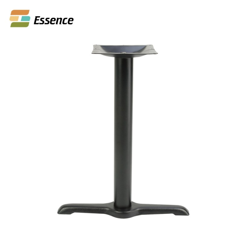 cheap black dining room metal table base for restaurant