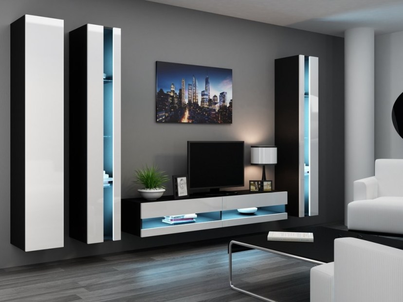 details about seattle b1 tv media stand modern entertainment center living room wall unit details about seattle b1 tv media stand modern entertainment center living room wall unit