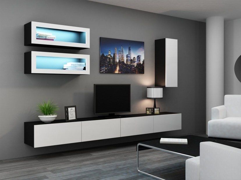 details about seattle c3 black white modern console table living room tv stand details about seattle c3 black white modern console table living room tv stand