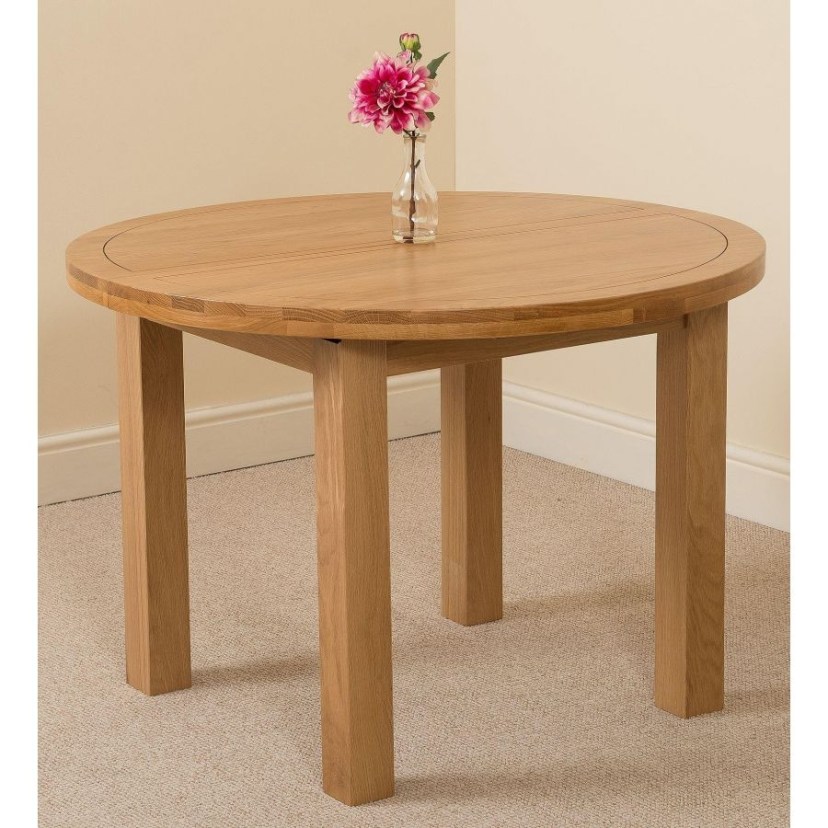 edmonton solid oak extending round dining table edmonton solid oak extending round dining table