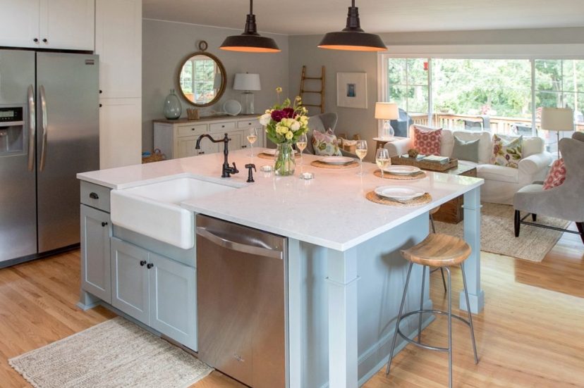 triangle kitchen island enhancing the kitchen triangle the work zone approach