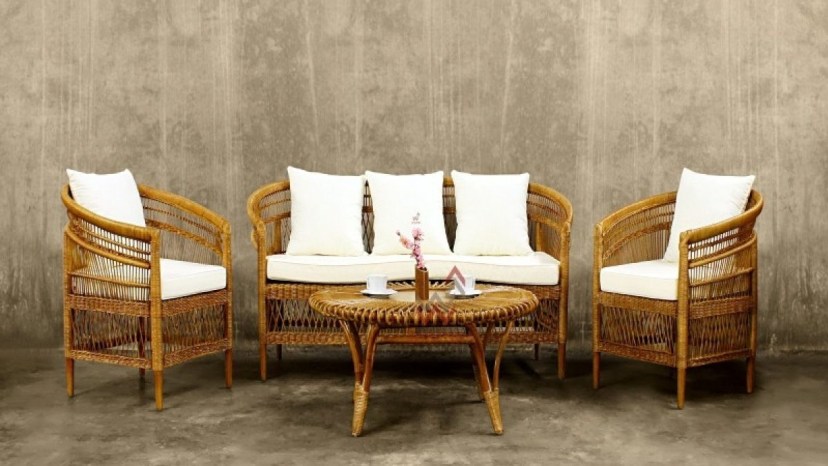 maroco rattan living set