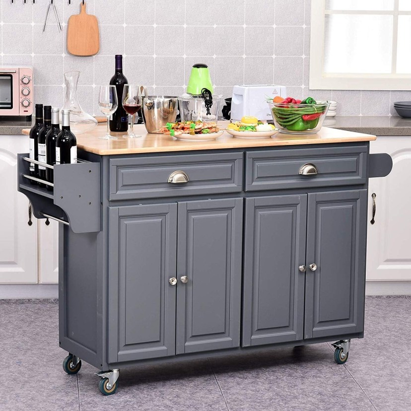 the best kitchen islands on amazon popsugar home