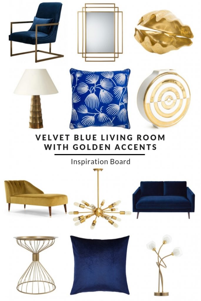 blue and gold living room velvet blue living room with golden accents inspiration
