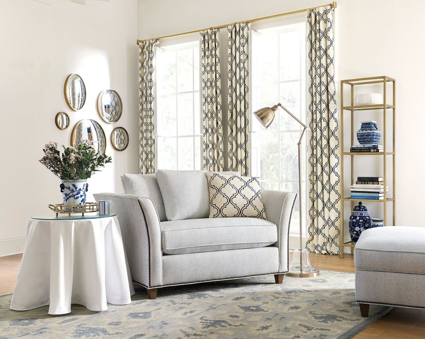 long curtains for living room whats the best way to hang your drapery