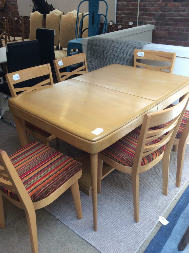 heywood wakefield dining set sold