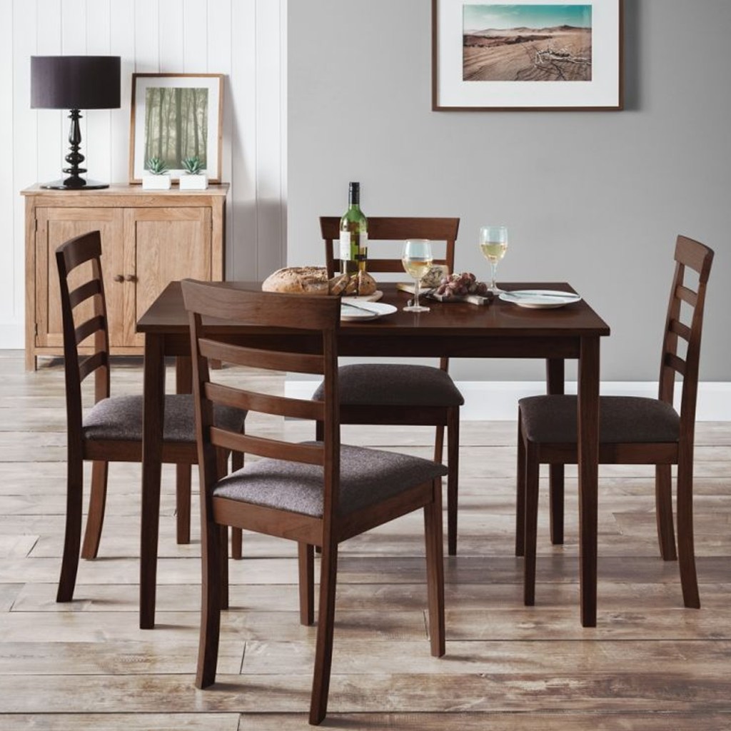 cleo dining table mahogany