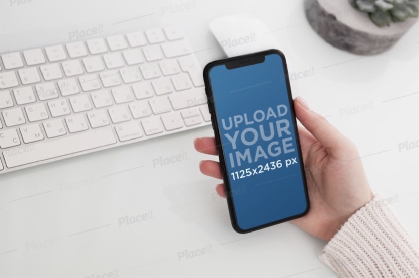 24 best free hand holding iphone mockups colorlib