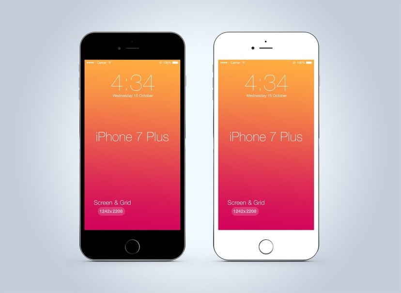 clean iphone 7 plus mockup best free mockups
