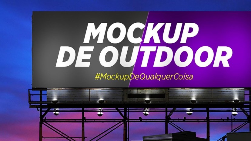 como criar mockup de outdoor no photoshop mockupdequalquercoisa