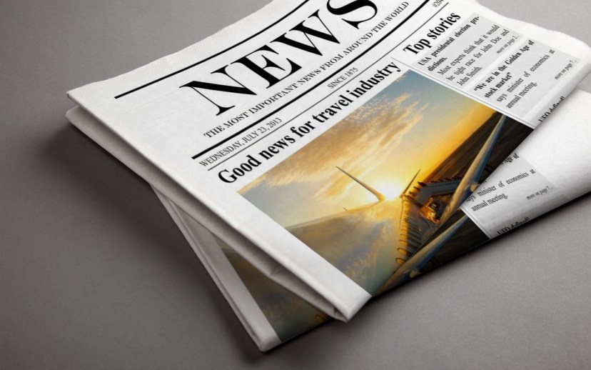 daily newspaper newsletter mockup