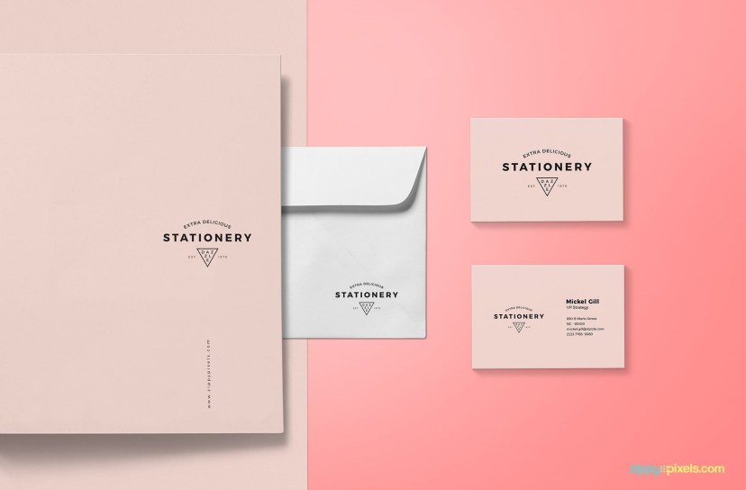 free brand identity mockup zippypixels branding identity