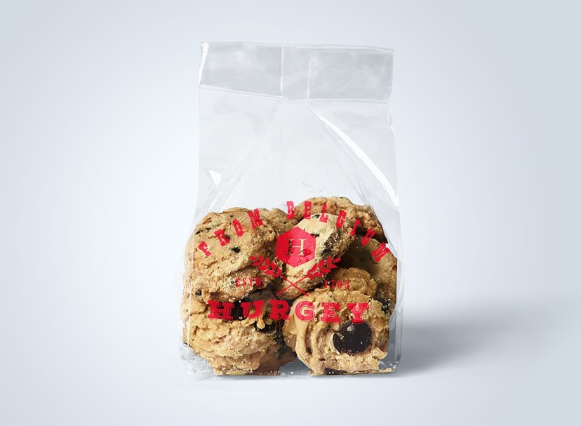 free bread and cookies plastic bags mockup mockup world hq