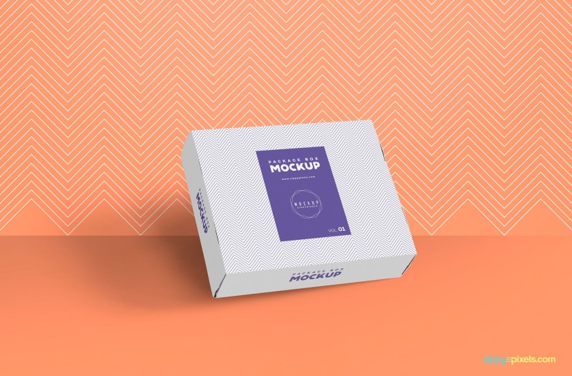 free gorgeous box packaging mockup zippypixels