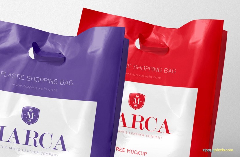 free plastic bag mockup on behance