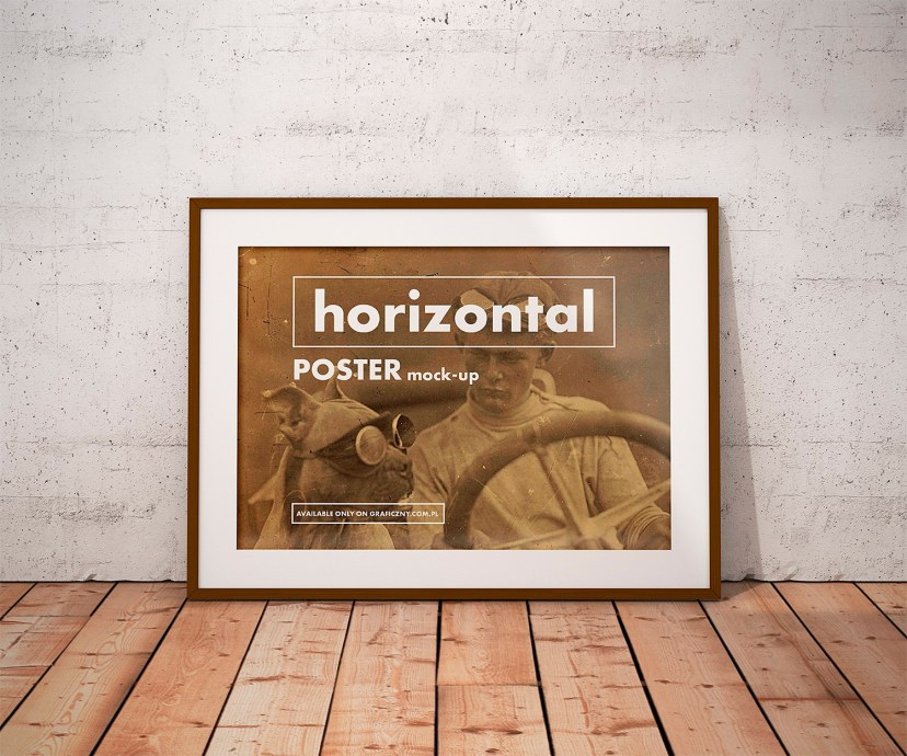 free vintage posters frame mockup best free mockups