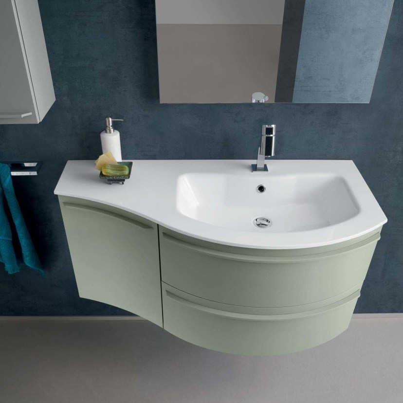 n12 atlantic wall mounted curved bathroom vanity