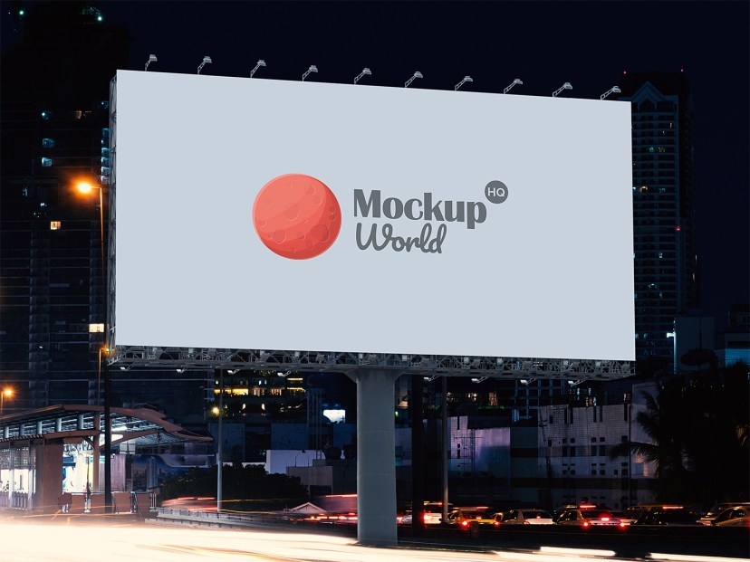 outdoor advertising mockup mockup world hq