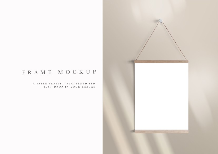 poster mockup 467 nude hanging poster mockup a4 poster frame mock up a4 wall art display psdsmart object