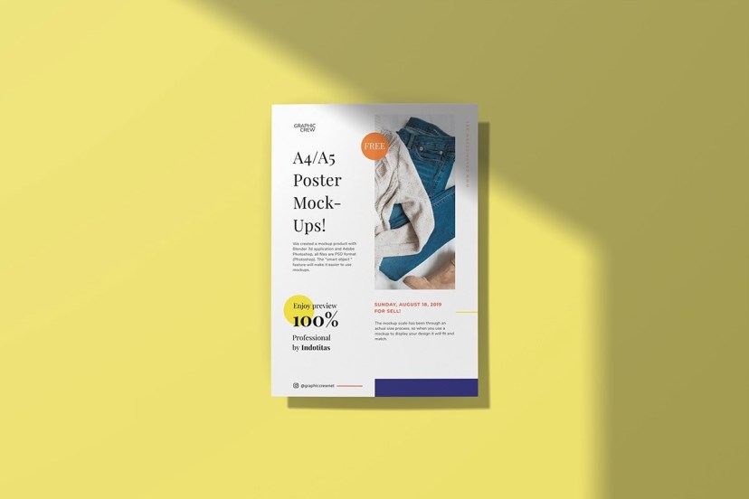 realistic poster frame mockups for designers syed faraz